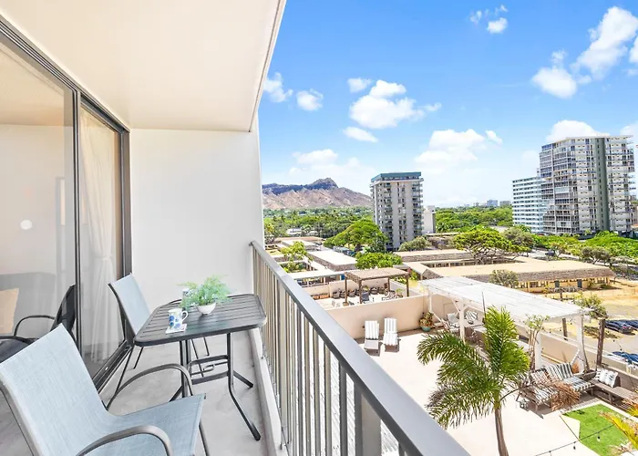 Diamond Head View Close To Waikiki Beach With Parking