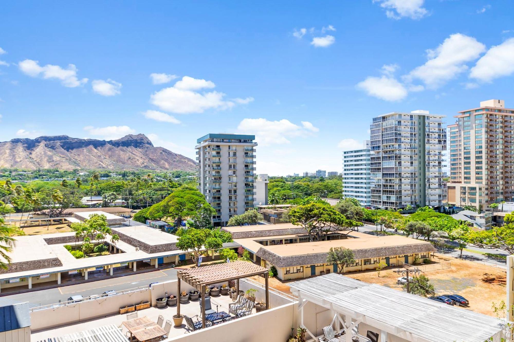 Diamond Head View Close To Waikiki With Parking Apartment *